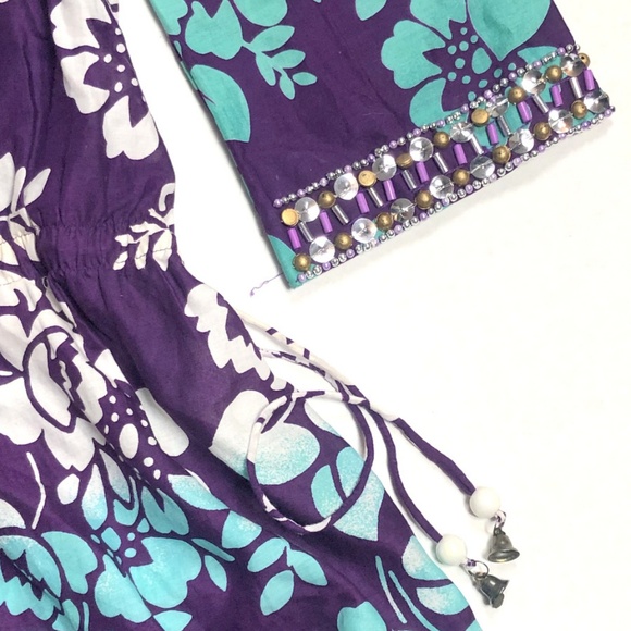 Tanya Marie S Haute Couture Tunic Top Dress Beaded - Picture 3 of 8